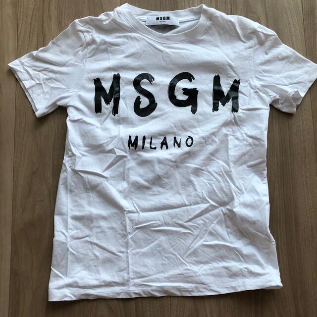 MSGM(エムエスジイエム)のMSGM エムエスジイエム  ロゴTシャツ メンズのトップス(Tシャツ/カットソー(半袖/袖なし))の商品写真
