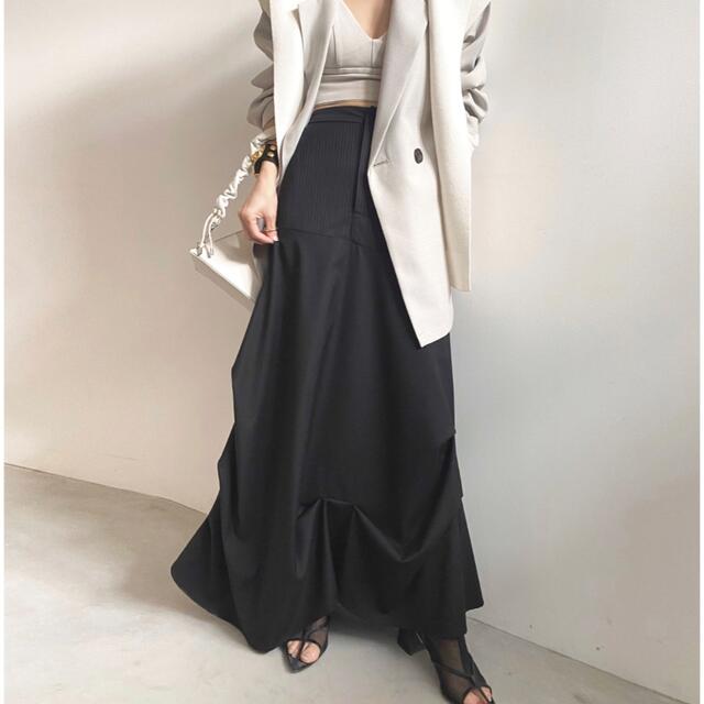 Ameri VINTAGE - 【Ameri】ORIGAMI HEM SKIRT