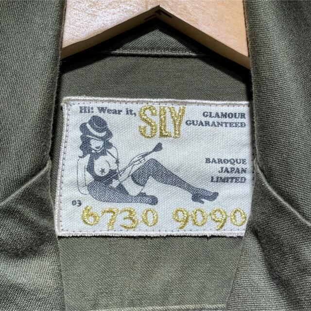 SLY(スライ)のSLY スライ ミリタリージャケット テーラードジャケット size 1 レディースのジャケット/アウター(ミリタリージャケット)の商品写真