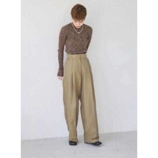 TODAYFUL(トゥデイフル)のTODAYFUL Chambray Twill Trousers レディースのパンツ(カジュアルパンツ)の商品写真