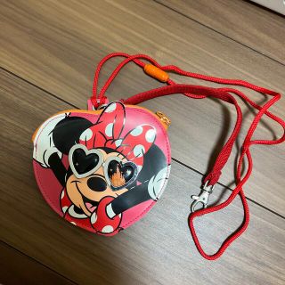 ディズニー(Disney)のディズニー　チケットホルダー　ミニーマウス(パスケース/IDカードホルダー)