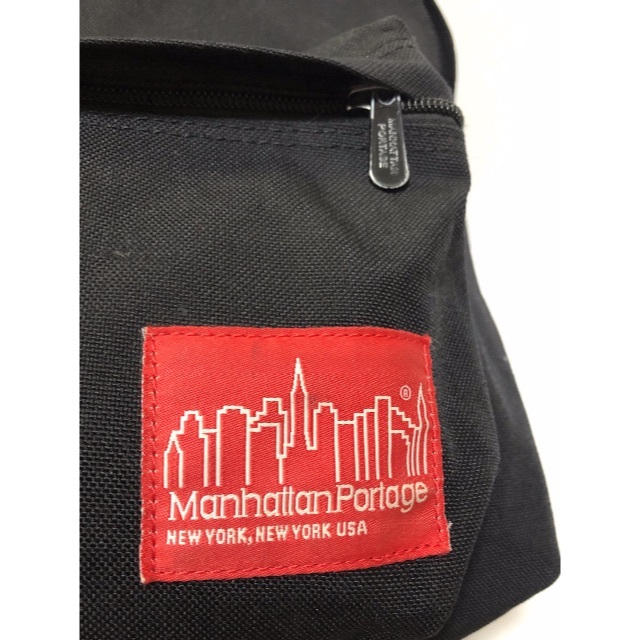 Manhattan Portage(マンハッタンポーテージ)のマンハッタンポーテージ バックパック ブラック デイパック リュックサック メンズのバッグ(バッグパック/リュック)の商品写真