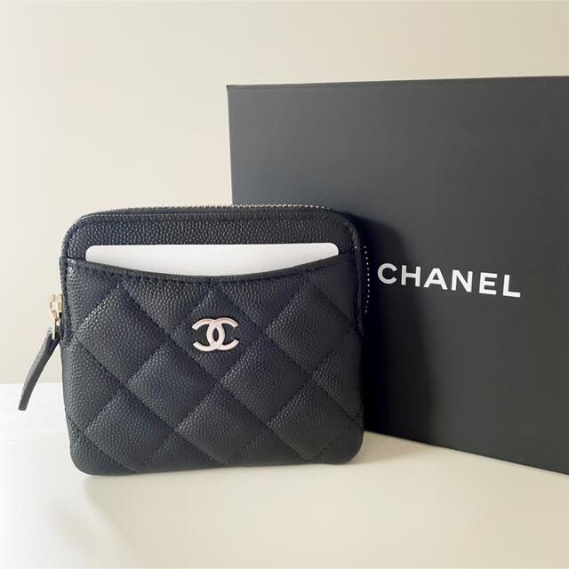 CHANEL コインケース コインパース 小銭入れ カードケース 黒 シャネル