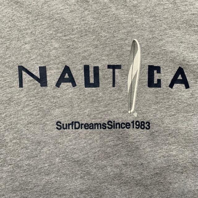 NAUTICA(ノーティカ)の【NAUTICA】ノーティカ ロゴ Tee リンガーネック デサント製 メンズのトップス(シャツ)の商品写真