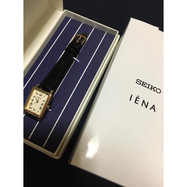 IENA(イエナ)のSEIKO×IENA コラボレーションウォッチ1（角型）新品 レディースのファッション小物(腕時計)の商品写真