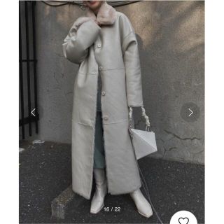 アメリ大人気MANY WAY FAKE BOA COAT即完売