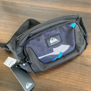 クイックシルバー(QUIKSILVER)のクイックシルバー ウエストバッグ ウエストポーチ ネイビー ブラック(ウエストポーチ)