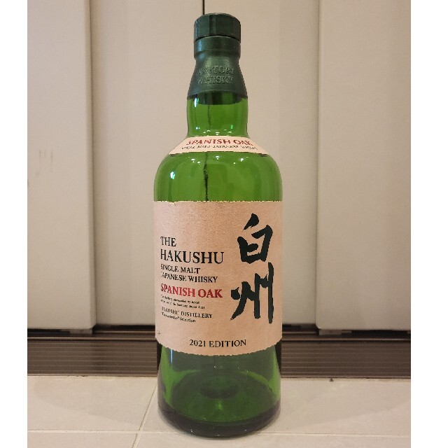 サントリー(サントリー)の白州スパニッシュオーク　空き瓶 食品/飲料/酒の酒(ウイスキー)の商品写真