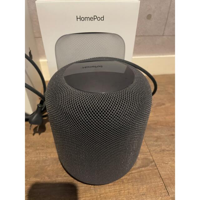 在庫2つ Apple HomePod スペースグレイ - スピーカー