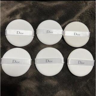 ディオール(Dior)のDior クッションファンデーション用パフ6個(パフ・スポンジ)
