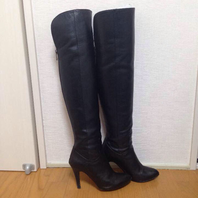 DIANA(ダイアナ)のダイアナ☆ニーハイ☆ロングブーツ☆ブラック☆22.5 レディースの靴/シューズ(ブーツ)の商品写真