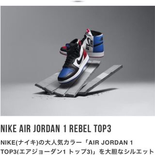 ナイキ(NIKE)のエニクス様専用NIKE☆WMNS AIR JORDAN 1 REBEL TOP3(スニーカー)