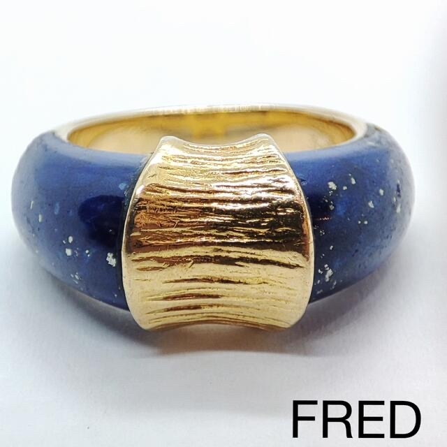 FRED(フレッド)のFRED フレッド ラピスラズリ リング ジュウル（神楽坂宝石） レディースのアクセサリー(リング(指輪))の商品写真
