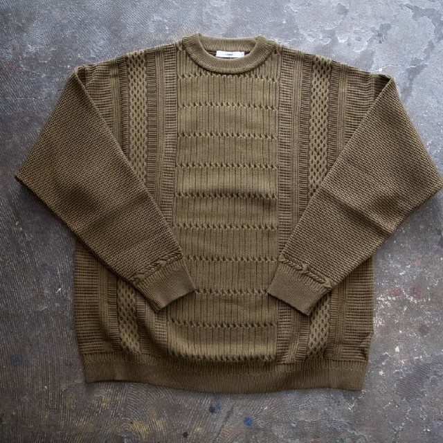 本店は 【20AW】Yashiki Tsurara Knit -ニット/セーター