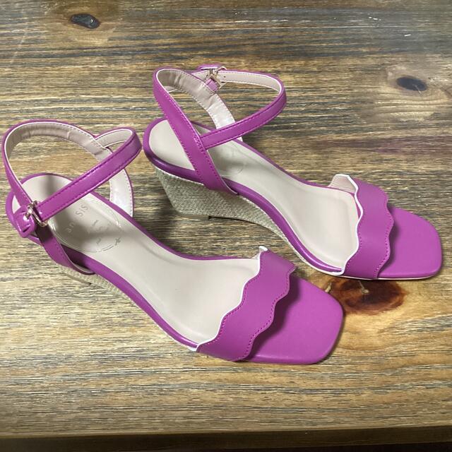 Anysis Anysis サンダル 濃い紫がかったピンク色の通販 By ベティ8581 S Shop エニィスィスならラクマ