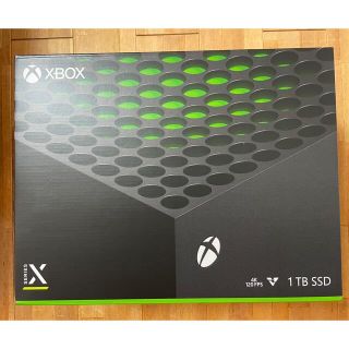 エックスボックス(Xbox)のMicrosoft Xbox Series X 新品未開封(家庭用ゲーム機本体)