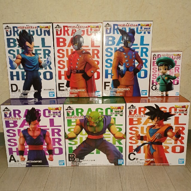 BANDAI(バンダイ)の一番くじ　ドラゴンボール超　スーパーヒーロー ハンドメイドのおもちゃ(フィギュア)の商品写真