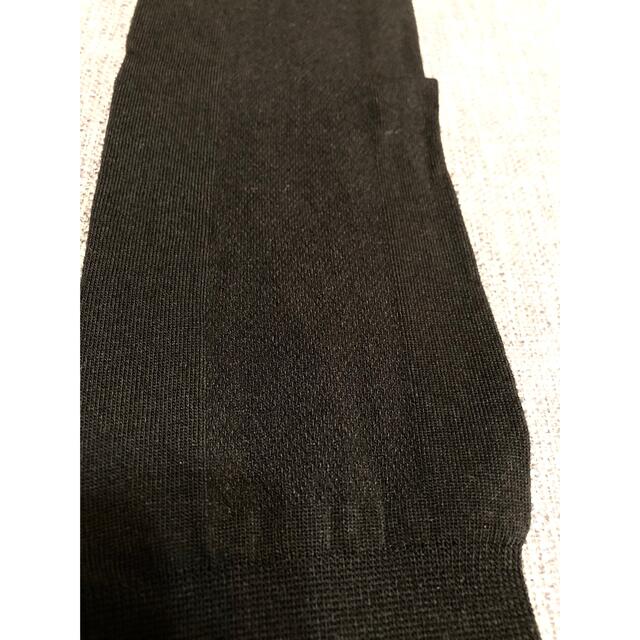 GUNZE(グンゼ)のグンゼ　UVアームカバー　クールマジック　ロング60cm   黒　内側メッシュ レディースのファッション小物(手袋)の商品写真