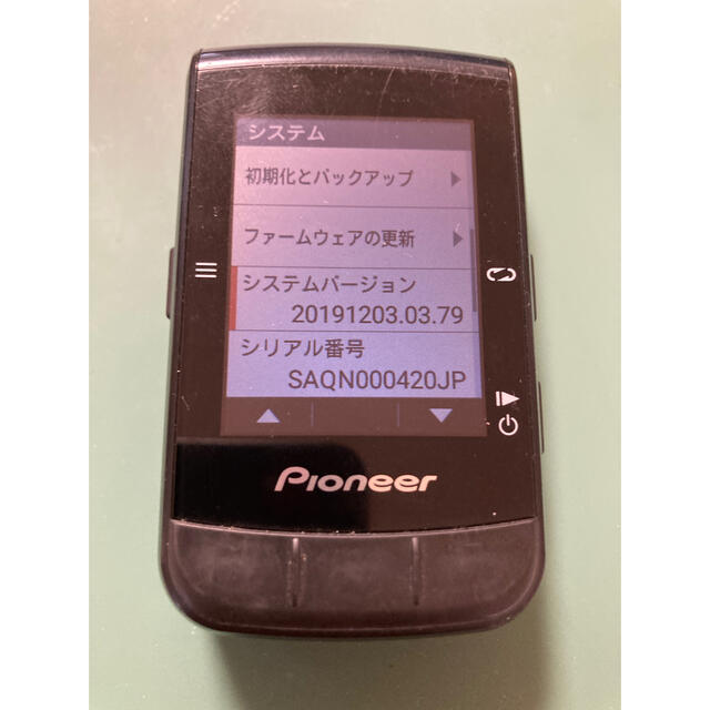 Pioneer(パイオニア)のパイオニア　サイコン サイクルコンピュータ　SGX-CA600  pioneer スポーツ/アウトドアの自転車(パーツ)の商品写真