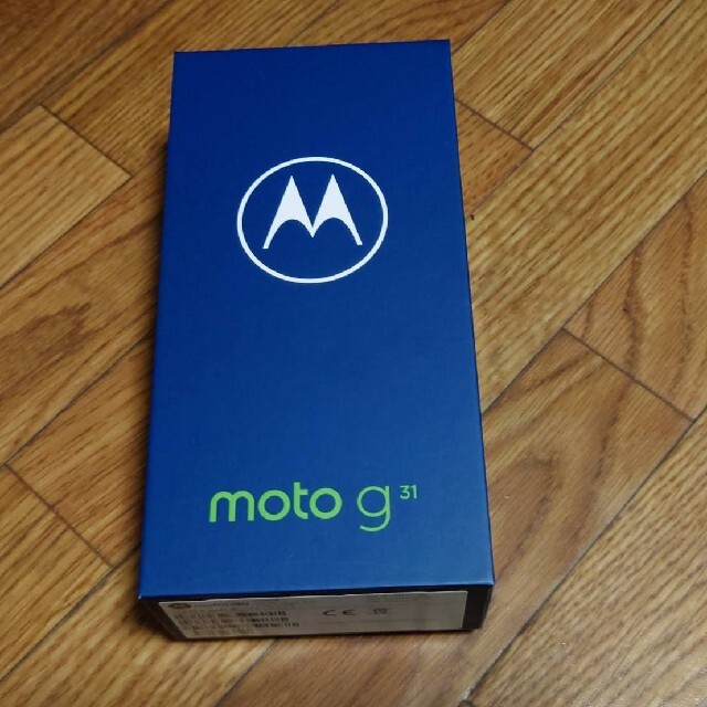 スマートフォン/携帯電話未開封　新品　moto  g31　ミネラルグレイ