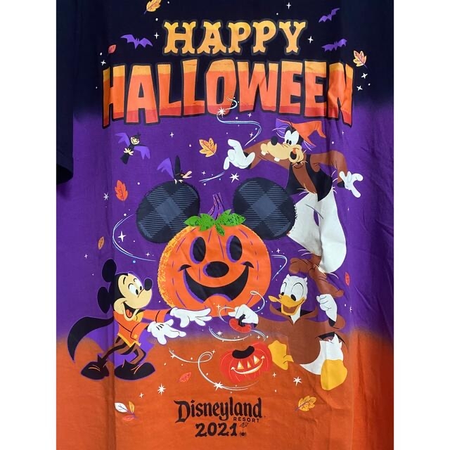 カリフォルニア Disneyland ハロウィンTシャツ2021 2