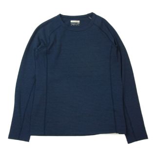 マーモット(MARMOT)のMARMOT マーモット TOWRJB62 W's Climb 3250 L/S Tee ウィメンズ クライム 3250 ロング スリーブ Tシャツ ネイビー系 M【中古】(シャツ/ブラウス(半袖/袖なし))