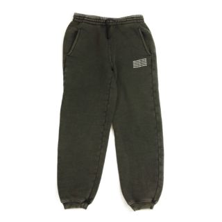 Alexander Wang アレキサンダーワン 20AW アシッドウォッシュ加工 デンスフリース スウェットパンツ グレー系 XS【中古】