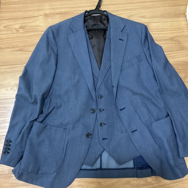 スリーピース　blue coordinate AB6 スーツ セレクト 結婚式