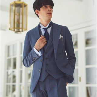 THE SUIT COMPANY - スリーピース blue coordinate AB6 スーツ ...