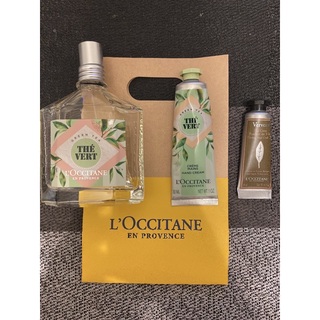 L'OCCITANE - ロクシタン　香水　グリーンティー　ハンドクリームセット