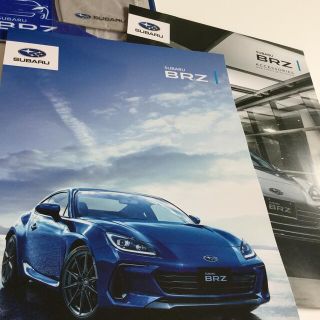 スバル(スバル)のスバル カタログ【BRZ】2冊+ノベルティ(マスク2種)(カタログ/マニュアル)