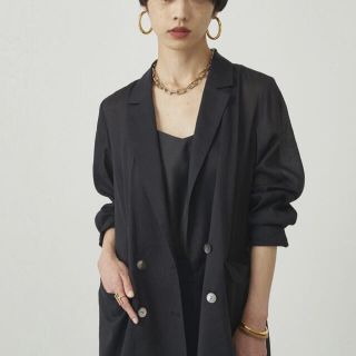 ラウンジドレス(Loungedress)の新品　ラウンジドレス　シアージャケット　loungedress 今季(テーラードジャケット)