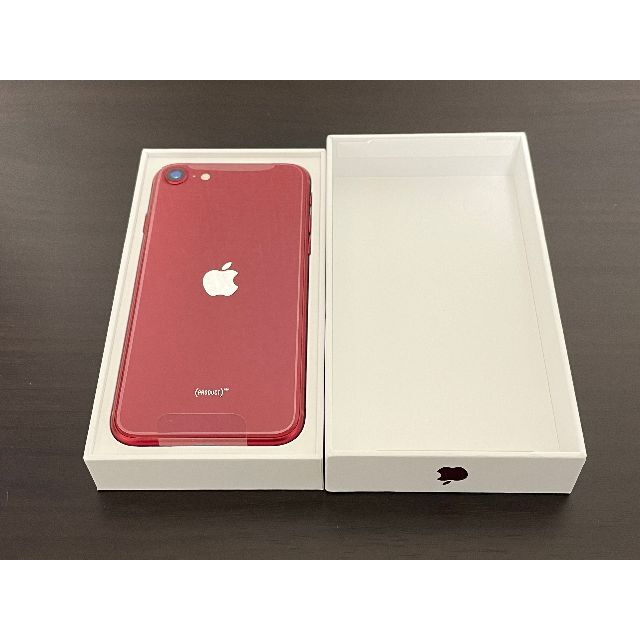 iPhoneSE 第3世代 64GB レッド SIMフリー 未使用 アップルレッド赤SIMロック