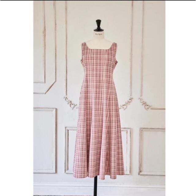 Paddington Long Dress cherry / S
