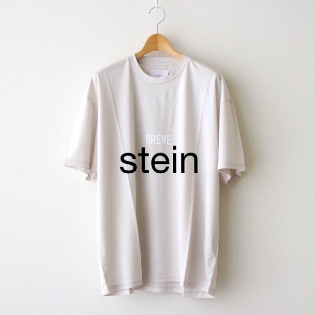 stein(シュタイン)の【stein】シュタイン PRINT TEE – RREVE サイズS 21SS メンズのトップス(Tシャツ/カットソー(半袖/袖なし))の商品写真