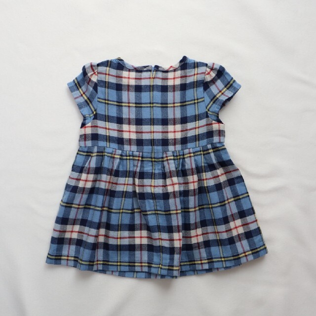 mikihouse - ＊新品＊ミキハウス チェック 半袖 ワンピースの