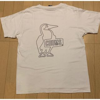 チャムス(CHUMS)のJon's115専用　チャムスTシャツ　ホワイト　美品　Mサイズ(Tシャツ/カットソー(半袖/袖なし))