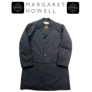 マーガレットハウエル(MARGARET HOWELL)のマーガレットハウエル 透湿防風防水耐久性GORE-TEX 高級ステンカラーコート(ステンカラーコート)