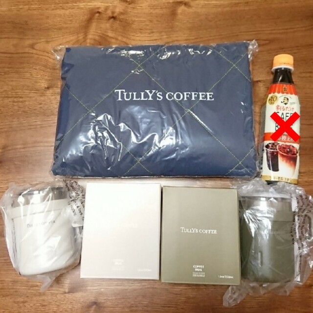 TULLY'S COFFEE(タリーズコーヒー)のTULLY'S COFFEE/タリーズコーヒー ステンレスタンブラー2個他セット エンタメ/ホビーのコレクション(ノベルティグッズ)の商品写真