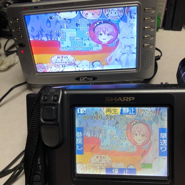 SHARP - 動作品 SHARP 8ミリHi8 VIEWCAM VL-HL55の通販 by SHARP - 動作品 SHARP 8ミリHi8 VIEWCAM VL-HL55の通販 by