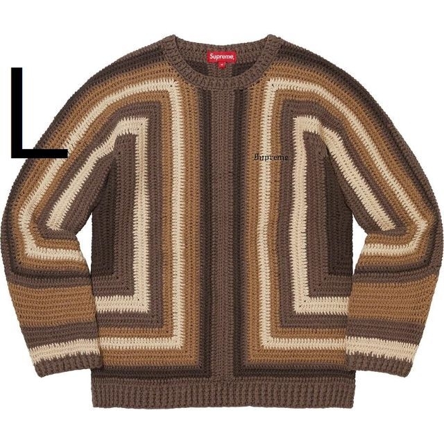 ニット/セーター専用Supreme Hand Crocheted Sweater ML２点