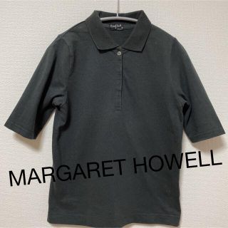 マーガレットハウエル(MARGARET HOWELL)のMARGARET HOWELLコットンリネンポロシャツ(ポロシャツ)