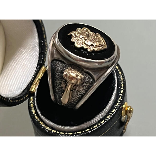 ◇激レア◇シグネットリング◇14金無垢◇14K◇指輪17号◇ 【待望