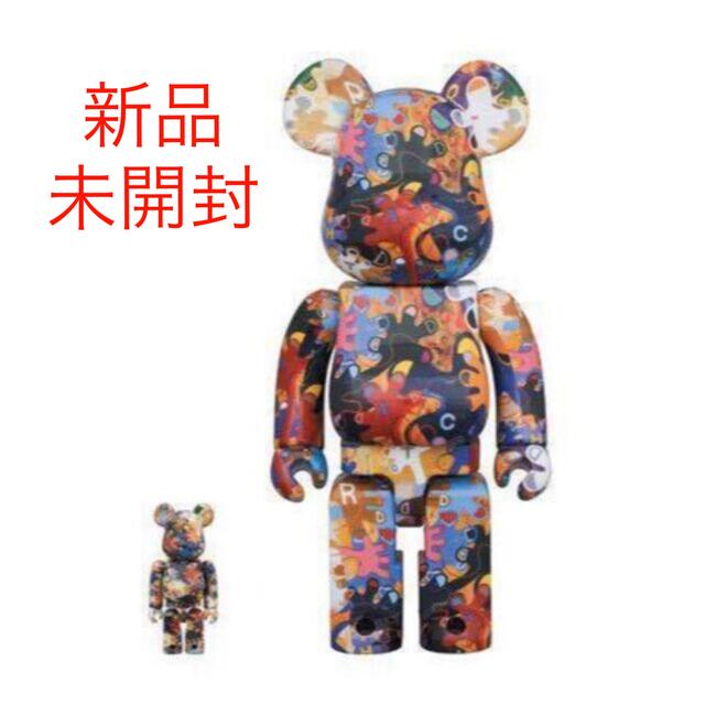 BE@RBRICK 木梨憲武 REACH OUT 100％  400％  ハンドメイドのおもちゃ(フィギュア)の商品写真