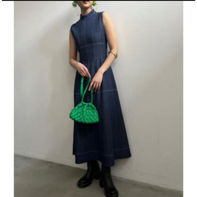 Ameri VINTAGE - Ameri TORSO LIKE DENIM DRESSの通販 by Haushca
