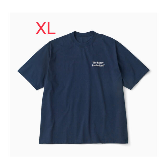 ENNOY　T-Shirt (NAVY x WHITE) Tシャツ