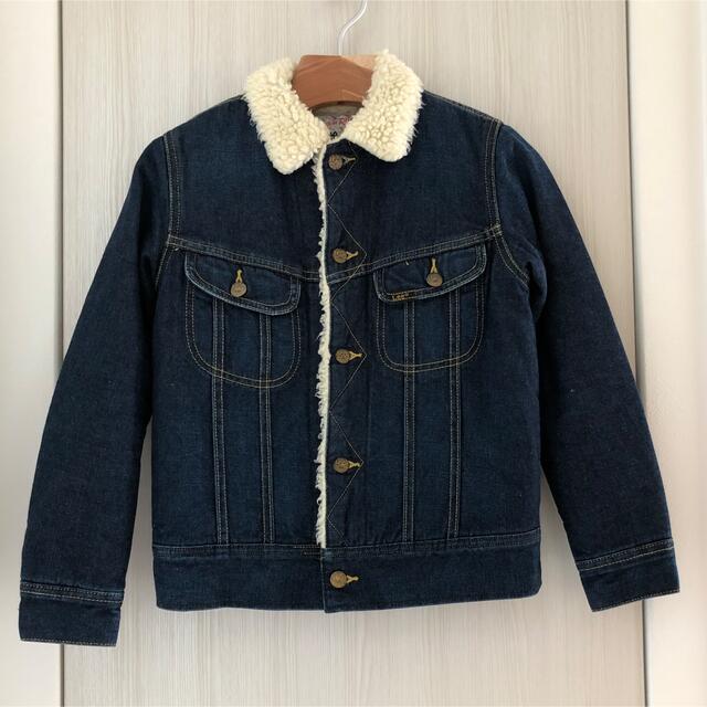 Lee(リー)のKid's Lee キッズ リー デニムボアライダース ジャケット キッズ/ベビー/マタニティのキッズ服女の子用(90cm~)(ジャケット/上着)の商品写真