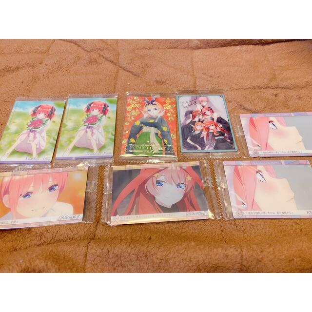五等分の花嫁　ウエハースカード エンタメ/ホビーのアニメグッズ(カード)の商品写真