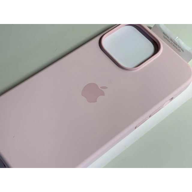 iPhone 13 Proシリコーンケース チョークピンク - カバー