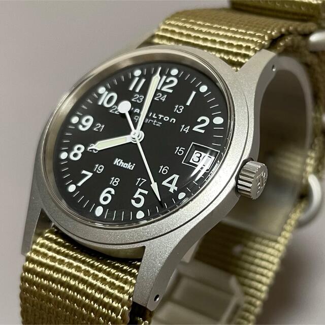 Hamilton(ハミルトン)の美品 hamilton khaki 9797 ハミルトン カーキ メンズの時計(腕時計(アナログ))の商品写真